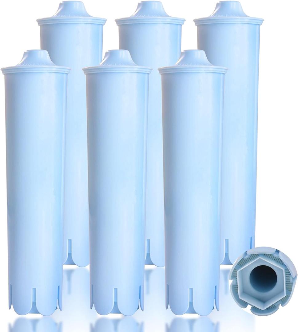 6 Pack IT'S PURE EXPERT Claris Blue Water Filter, Replacement for Jura and Capresso Coffee Machines