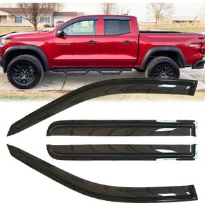 4pcs Extra Durable Window Rain Guards for 23-26 Colorado/Canyon