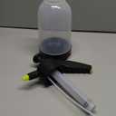 0.5 Gallon Handheld Pump Sprayer, 2L Garden Pressure Sprayer, 68oz Water Spray Bottle with Safety Valve, Adjustable Nozzle, for Watering,Plant Spraying, Home Cleaning, Fertilizing (Clear)