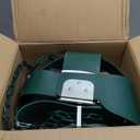 Toddler Swing Set for Outside - High Back Full Bucket Seat with 4 Hanging Straps and Hooks for Kids, Infants, Baby - Outdoor Tree Swing (Blackish Green)