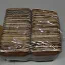 Sliner 200 Pieces Christmas Bamboo Plates Made from Palm Leaf 4 Inch Christmas Platters Square Party Disposable Dessert Plates for Guests Weddings Catering Events Party Favor