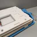 Cat House Outdoor Weatherpoof Plastic Cats Houses with Escape Door Indoor Waterproof Feral/Pet Cat Shelter Outside for Puppy, Rabbit(Blue)