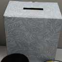 Ceramic Dinnerware Set of 4, 4 Pieces Dishes Set,Plate and Bowl Set, Unique Gift Idea, Scratch Resistant Dishes, Dishwasher & Microwave Safe(Blue)