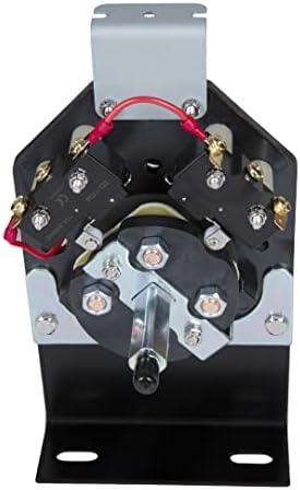 Heavy Duty Forward Reverse Switch Assembly Replaces OEM 70578-G01, Fits 1994-UP EZGO TXT Electric Golf Carts, Utility Vehicles with 36 Volt Series Drive Systems
