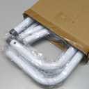 Adjustable Blanket Lifter for Feet with 4 Clips  Bed Cradle to Keep Blanket Off Your Legs, Universal Blanket Lifters for Foot of Bed, Height Adjustable Blanket Support Frame for Comfort & Recovery