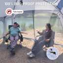 TIMBER RIDGE 15x10 FT Screen House Tent with Netting Mesh Gazebo Dual Doors