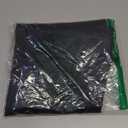 Blackout Scalloped Valance for Window - Luxury Velvet Curtain Tiers Thermal Insulated Privacy Drapes, Extra Wide and Short Window Treatment for Backdrop/Office, Black, 52 x 18-inch, 1 Pc