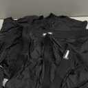 Hoerev Pack of 4 Mens Super Soft And Comfortable Fiber Briefs Trunks Underwear (Large, Pack of 4 Blacks With Mesh Holes)