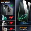 SPIDERCASE Magnetic for iPhone 16 Pro Case, with 2 Pcs [Tempered Glass Screen Protector] [ Military Grade Drop Protection] Invisible Kickstand Slim Case for iPhone 16 Pro 6.3", Green