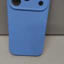 Vooii Magnetic for iPhone 17 Pro Case, Compatible with Magsafe (Premium Liquid Silicone) (Integrated Camera Control Button) Full Body Protective Anti-Scratch Microfiber Lining 6.3", Blue