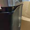 Rubbermaid Premier Series III Step-On Trash Can for Home and Kitchen, with Stainless Steel Rim, 12.4 Gallon, Charcoal, for Home/Kitchen/Garage/Apartment/Office