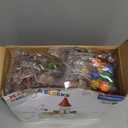 burgkidz Electric Marble Run with Automatic Elevator Lift - STEM Building Toy for Kids Ages 4-8, 102 PCS Construction Set with 10 Marbles & Transparent Track, Compatible with Standard Building Blocks