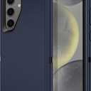 I-HONVA for Samsung Galaxy S24 Plus Case,Galaxy S25 Plus Case Shockproof Dust/Drop Proof 3-Layer Full Body Protection [Without Screen Protector] Rugged Heavy Duty Cover,Navy Blue/Black