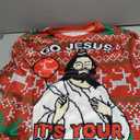 IFFEI Ugly Christmas Sweaters for Women Mens Funny Holiday Jumper Outfit Unisex Novelty Knit Pullover Sweaters, Size: XXL