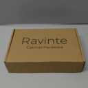 Ravinte 10 Pack 5 Inch Square Cabinet Handles Matte Black Pulls Drawer Kitchen Hardware for Cabinets Cupboard.