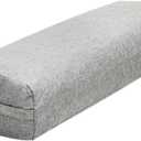 Bolster Support Pillow for Legs for Balance Easy to Clean Professional for Women Rectangular Pillow with Carrying Handle, (Gray)