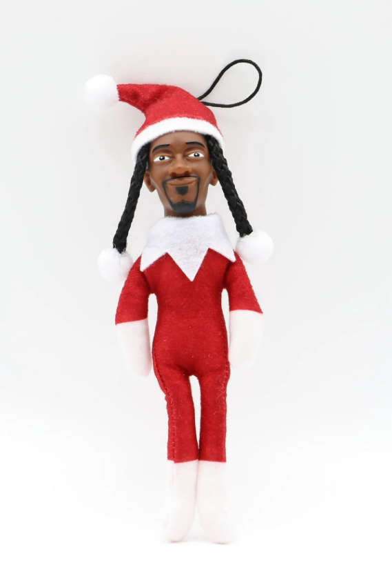Snoop Dogg Snoop On The Stoop Plush Ornament, 4"