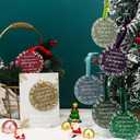 Kasyat 24 Sets Christmas Thank You Ornaments Employee Appreciation Gifts Acrylic Hanging Ornaments Bulk with Card and Bag for Coworker Team Nurse Teacher Xmas Tree Decor (Awesome Sign)