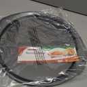 Pizza Pan - 14 Inch Nonstick Pizza Pan for Oven with Widen Handles for Cooking, Baking, and Grilling - Durable, Even Heating, Long-Lasting Kitchen Cookware (1, Black)