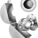 Door Knobs Lock Out Device, Doors Knob Cover, Temporary Lock Childproof Baby Proof, Kids Safety Spigot Lock Protection Doorknob Outdoor Protective Cover, Water Faucet Valve Hose Bib Without Padlock