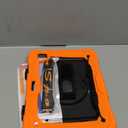 HXCASEAC Case for iPad Pro 11 Inch Case (2022/2021/2020/2018) Shockproof Design with Pencil Holder/Screen Protector/Rotating Hand Strap, Protective Cover for iPad 11 Pro 4th/3rd/2nd/1st, Orange