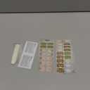 ohora Semi Cured Gel Nail Strips (N Addict) - Works with Any Lamps, Salon-Quality, Long Lasting, Easy to Apply & Remove - Includes 2 Prep Pads, Nail File & Wooden Stick