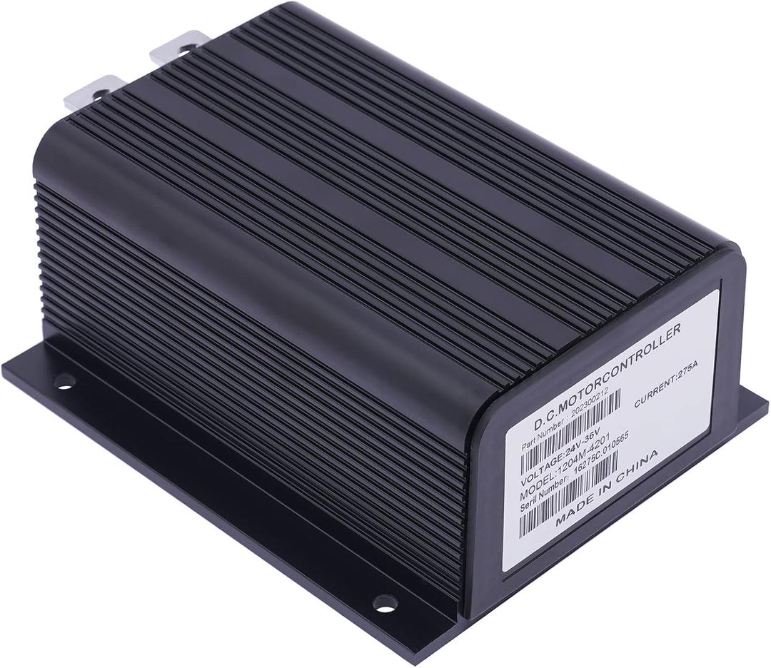 Motor Controller 275A Motor Controller Replace DC 36V/24V Controller for Electric Carts Golf Carts Club Carts Controller 1204M-4201 Old Curtiis 12104 12104-004 1204-036 DC Motor 36V 202300212