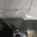 Boy's Formal Suit 7 Piece Slim Fit Tuxedo for Kids Teen Boys Jacket Vest and Pants Set for Wedding with Bow Tie Suspenders 12Y