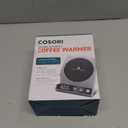 COSORI Coffee Mug Warmer for Desk, Digital Cup Heater, Coffee & Christmas Gifts, 1°F Precise Temperature Control, Touch Tech & LCD Digital Display (77-194℉), 304 Stainless Steel