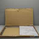 Garden 4 you Tv Trays, Folding Tray Table, Dinner Tray Table with No Assembly Required&Sturdy, Foldable Snack Eating Trays Table for Living Room, 15 x 18.9 x 26 in(White Marble,1PC)