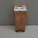 koodee Insulated Water Bottle, 18 oz Stainless Steel Double Wall Vacuum Wide Mouth Sport Water Bottle with Leakproof Spout Lid (Yellow)