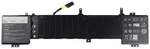 Ding 6JHDV Replacement Laptop Battery Compatible with Dell Dell Alienware 17 R2 R3 5046J P43F ALW17ED-1728 ALW17ED-1828T ALW17ED-2728 AW17R3-7092SLV AW17R3-8342SLV 6JHCY (14.8V 92Wh)