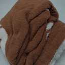 Cozy Football Pattern Blanket Perfect Lightweight Bedding for Adults, Soft, Warm, and Plush Rugby Sports Blanket Great for Bed Sofa, Dark Brown, 50"x60"