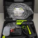 KEPEAK Cordless Pressure Washer, 1450PSI Portable Power Washer with 6-in-1 Nozzle, 21V Hand Held Pressure Washer with 2 Batteries, Electric Power Cleaner for Car, Garden, Home