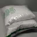 MIULEE 16x16 Pillow Inserts,Set of 2 Down Feather Throw Pillows for Couch Sofa Bed, Decorative Fluffy Throw Pillow Inserts Cotton Fabric,White