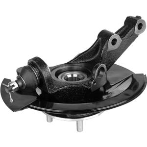 Front Steering Knuckle & Wheel Bearing Hub Assembly Compatible with Honda Civic 2003-2005 1.7L,Left Driver Side Replaces # 698-495 45255S01A00 44600S5DA00