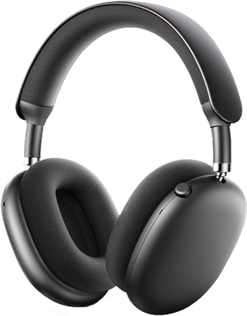 Picun F8 Pro Hybrid Active Noise Cancelling Headphones with Multiple Modes, Wireless Over-Ear Bluetooth Headphones, 140H Playtime, Customizable Sound, Head Tracking,Travel, Office, Deep Grey