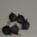 MySit 2" Replacement Office Chair or Stool Caster Wheels - with Brake (Set of 5)