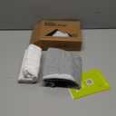 3-Pack Organic Baby Swaddle Sleep Sacks - Swaddles for Newborns, Infant 3-6 Months, Baby Girls, Boys, Soft & Snug Newborn Sleep Sack, Nursery Swaddling Blankets (Cloud, L)