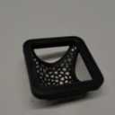 Floating Betta Hammock and Feeding Ring, Aquarium Beta Hideout, Cave, Bed, Resting Spot, Betta Fish Toys and Decor (Round-Black)