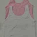 2PCS Crop Tank Tops for Women, Racerback Tank Top for Women Trendy Medium