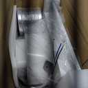 12" Ultra Quiet Bathroom Exhaust Fan with 6500K LED Light, 1.0 Sone 120 CFM, 10x10 Mount, 1500 LM Ceiling Ventilation Fan, Energy Efficient (6500K LED-W)