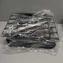 Desk Organizer, 5-Tier Paper Letter Tray Organizer with File Holder, Drawer and Pen Holder, Desktop Organizer for Office Supplies, Black