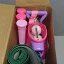 Liberry Toddler Golf Set for 2 3 4 Years Old Girls Boys, Upgraded Kids Golf Clubs Set with Golf Cart, Putting Mat, Outdoor Indoor Sports Toy Birthday Gift, Pink