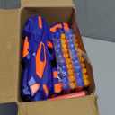 POKONBOY 6 Pack Blaster Toys Guns for Boys Fit for Nerf Bullets, Toy Guns with 120 PCS Refill Foam Darts for Boys Girls Birthday Gifts Party Favors Hand Gun Toys for 6+ Year Old Kids
