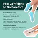 YogaMedic Hydrating Foot Spa Kit - 3 Foot Masks, Reusable SEBS Gel Moisturizing Socks & Heel Pads for Dry Cracked Feet - Intensive Home Pedicure Set & Foot Care Self Care Gifts for Women and Men