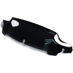4.5" Black Wave Windshield Windscreen Compatible for Harley Davidson Touring Street Glide/Electra Glide/Tri Glide FLHT FLHX FLHTCU FLHTC FLHTK/Tri-Wheel Glide 2014-2019