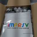 imprsv Marquee Light Up Letter S, Art Craft Kit for Party Decorations, 3FT White Foam Board Decor, Baby Shower, Wedding, Engagement Decorations