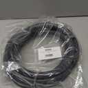 Eastman 12 Feet Rubber Utility Flex Hose, 3/4 Inch FHT x 3/8 Inch Open Connection, Dehumidifier, Black, 60309