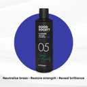 Artgo Good Society B_Blonde Ash Blue Shampoo Tone Neutralizing Shampoo for Blonde, Bleached & White Hair (8.5 oz)
